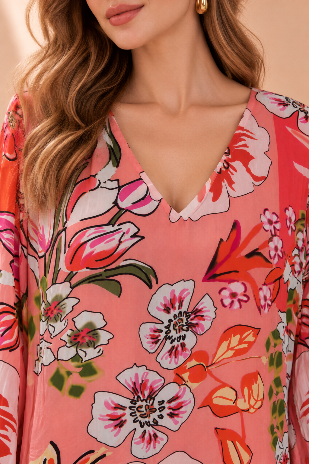 Rosé Jardin Mini Dress